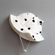 Baby hat Summer thin baby fisherman hat Mens and womens sun hat Childrens sunscreen hat Spring and Autumn baby sun hat