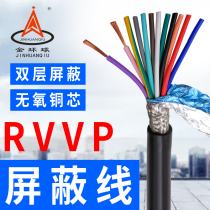 Pure copper wire RVVP 12 core 0 15 0 2 0 3 0 5 square multi-core soft cover signal line