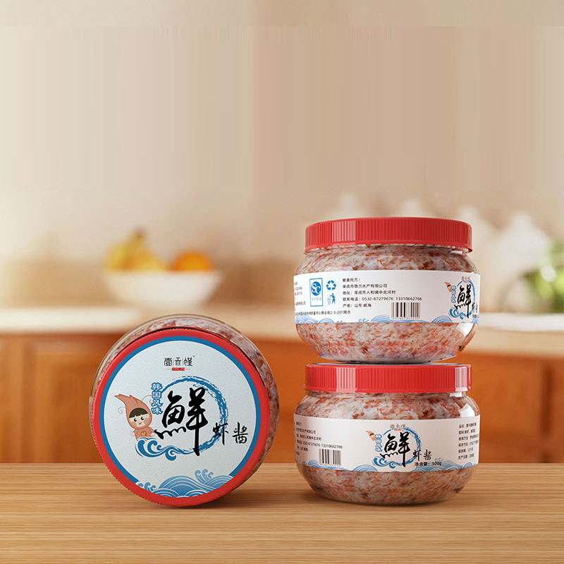 韩国鲜虾酱即食白虾酱腌制泡菜用500g