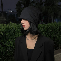 Korean version of Joker tide pile cap face small thin knitted wool hat hot girl retro sweet cold hat female summer