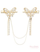 (Domestic spot)Monsoon Girl Girl Girl Butterfly Hairpin