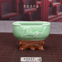 2020 Longquan Ceramic Business Card Card Case Men Business Ceramic Card Frame Business Card Clippers