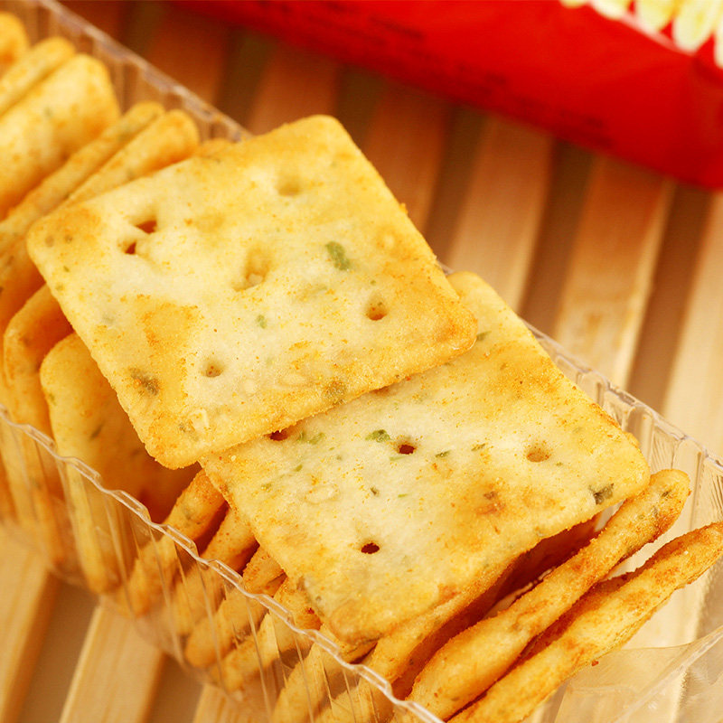 泡吧小脆非油炸薯片68g*6条 烧烤番茄鸡肉味膨化饼干办公休闲零食