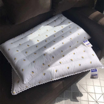 New cotton low pillow 48*74cm cartoon bee printing single low pillow thin pillow single comfortable pillow core