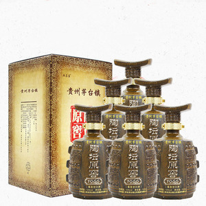 贵州茅台古镇53度酱香型白酒整箱特价6瓶500ml纯粮食高粱酒婚喜宴
