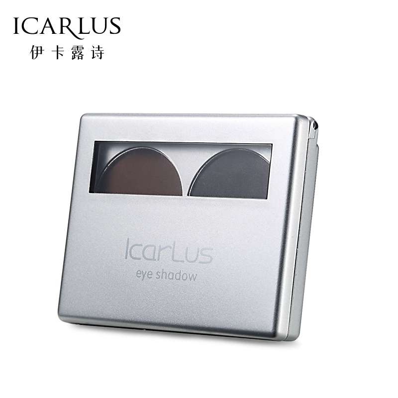 icarlus/伊卡露诗男女双色眉粉正品防水防汗眉笔眉粉防水正品包邮产品展示图4