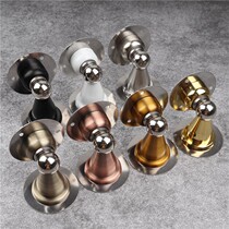 Stainless steel short door suction free of punch strong magnetic 304 stainless steel door top short type of installation door suction wall suction