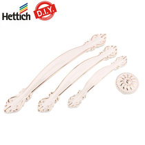 German Heidi European ivory white drawer handle Modern simple wardrobe cabinet door handle handle