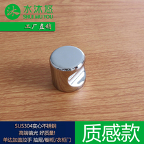 Brief Mirror Light 304 Stainless Steel Handle Drawers Wardrobe Bookcase Cabinet Door Pull Handle Unilateral L4BCC