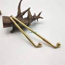 Old-fashioned pipe dry cigarette bag traditional brass cigarette holder cigarette Rod tobacco bag pot paper tobacco leaf tobacco dry smoking set