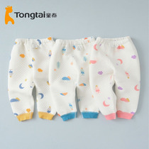 Tong Tai new baby warm pants autumn and winter cotton men and women Baby Children Baby padded autumn trousers underwear pants