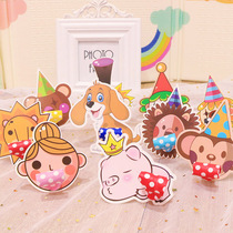 Cartoon pattern whistle blowing dragon telescopic blowing trumpet childrens toy party activities to help creative small gifts