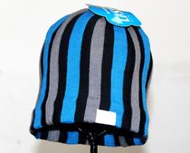 Foreign trade original single Finnish lassie boy knitted wool cap earmuffs winter double-layer warm cap cold hat