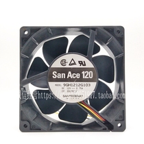 Original Sanyo Sanyo 9GH1212G103 12V 0 75 12CM 12038 high air volume cooling fan