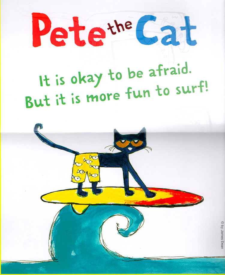 thefunnycat,pusheenthecat 赠送的pete the cat海报