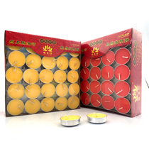 Buddhist supplies ghee lamp 2 hours plant ghee candle temple for Buddha lamp smokeless environmental candle