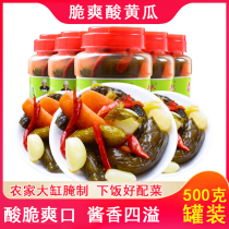 Ba Meng pickles 500g ground boss pickles canned farm specialties crisp pickled pickles pickles under meals