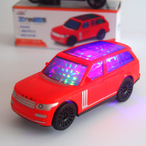 Childrens creative stand for small toy wholesale night market hot selling luminous electric boy universal toy car stall kid