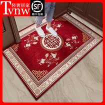 TVNW entry door mat entrance door home foot pad non-slip mat European carpet door mat absorbent mat
