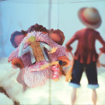 One Piece Office Limited Edition Full Set of Luffy Model Birthday Gift Don Quixote Doflamingo