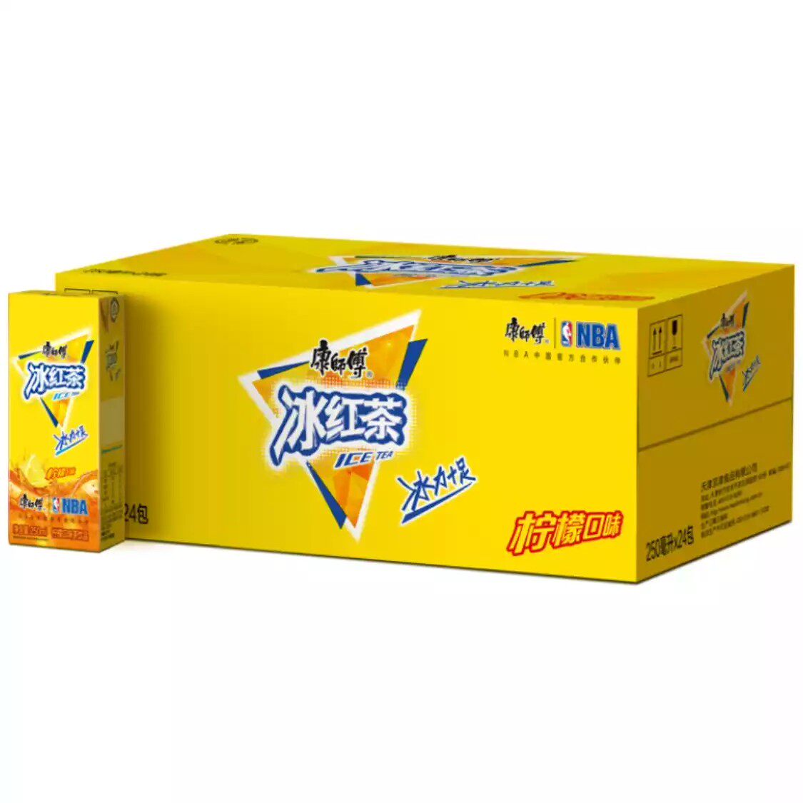 康师傅冰红茶250ml24盒茶饮料饮品饮料整箱茶饮料整箱