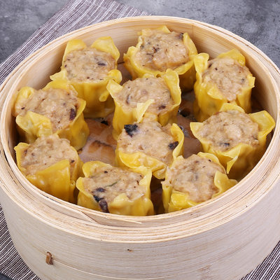 【韩湾】香菇猪肉烧卖552g/24只装 速冻食品早点广式点心烧麦_7折现价