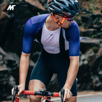 MBO Maisenland Knight Series Mens Scarless Harness Riding Shorts Mountain Sea-Flying Shadow II Summer Black