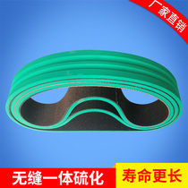 yonghang fiber optic cable machine belt 12X60X1000 U-groove rubber integrated vulcanized optical fiber pull cable traction belt