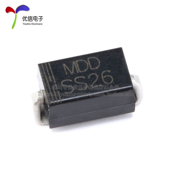 원래 Genuine SS26 SMA (DO-214AC) 2A/60V Chip Schottky 다이오드 (10 조각) 원래 Genuine SS26 SMA (DO-214AC) 2A/60V Chip Schottky 다이오드 (10 조각)