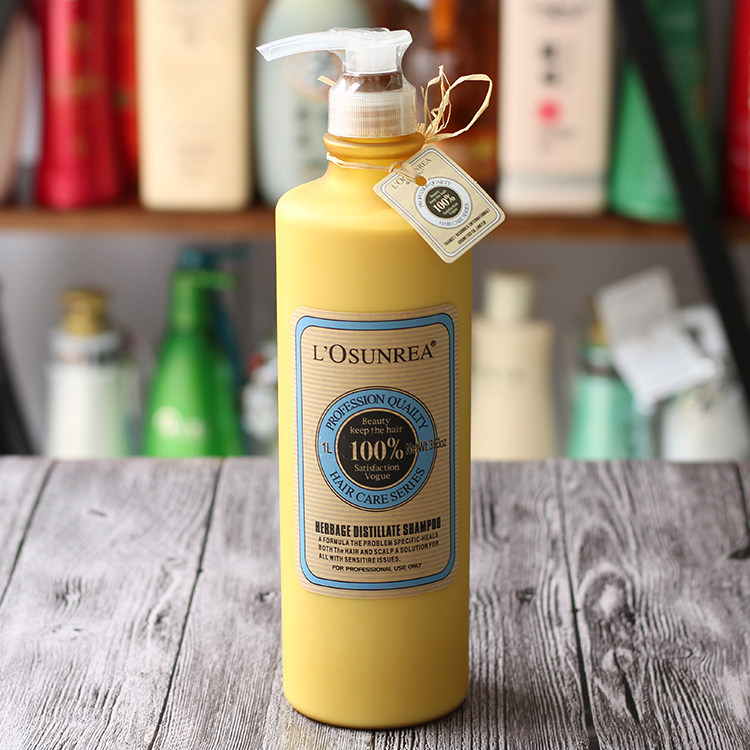 法国兰炫蓝炫美斯洗发水男士女士香水去屑止痒去油控油发廊洗发露_不