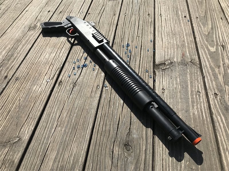 雷明顿m870上供单发霰弹来复m90来福水弹枪s1897喷子手动s686玩具