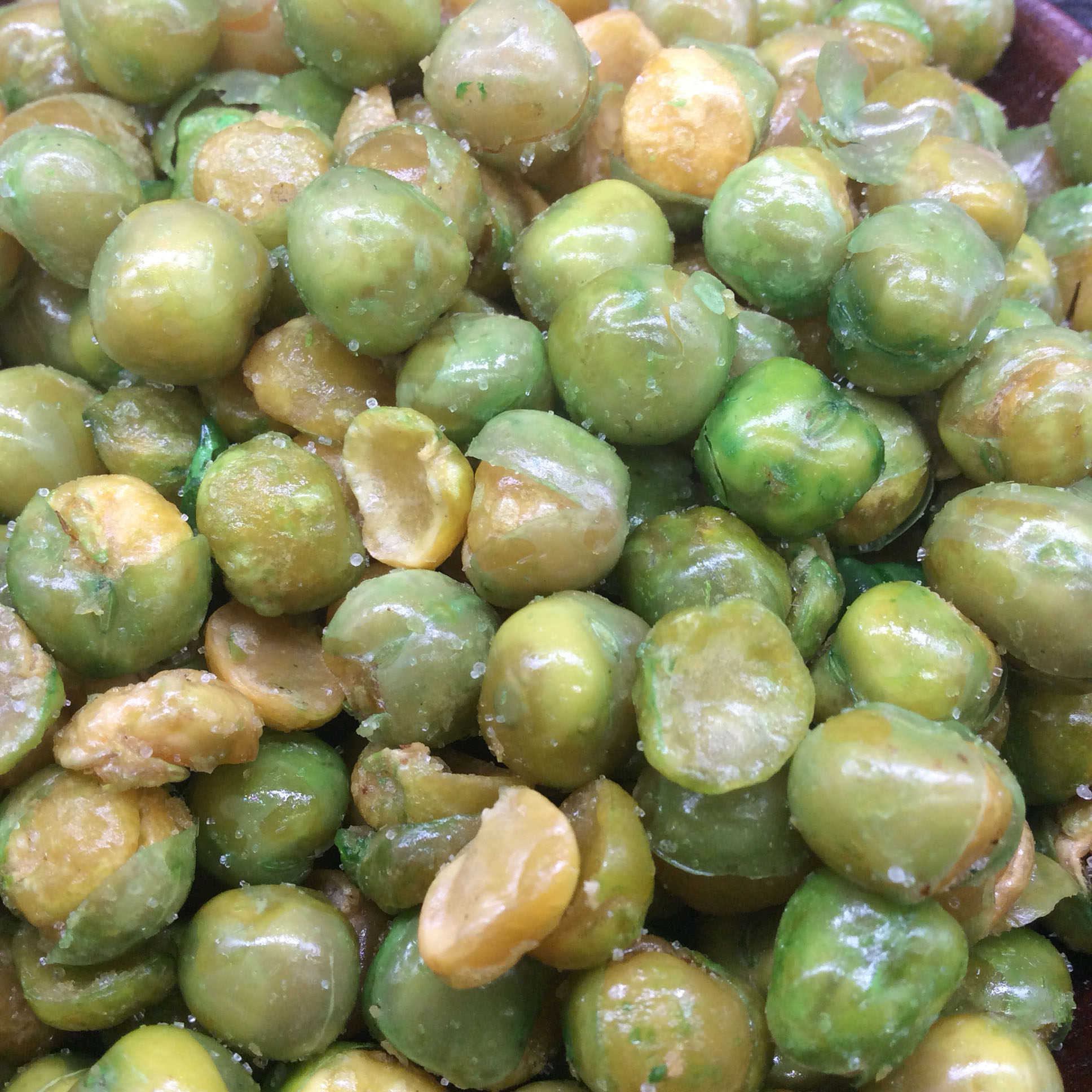 包邮批发5斤超香蒜香味青豆五香豌豆酒吧小吃散装大包实体店销售