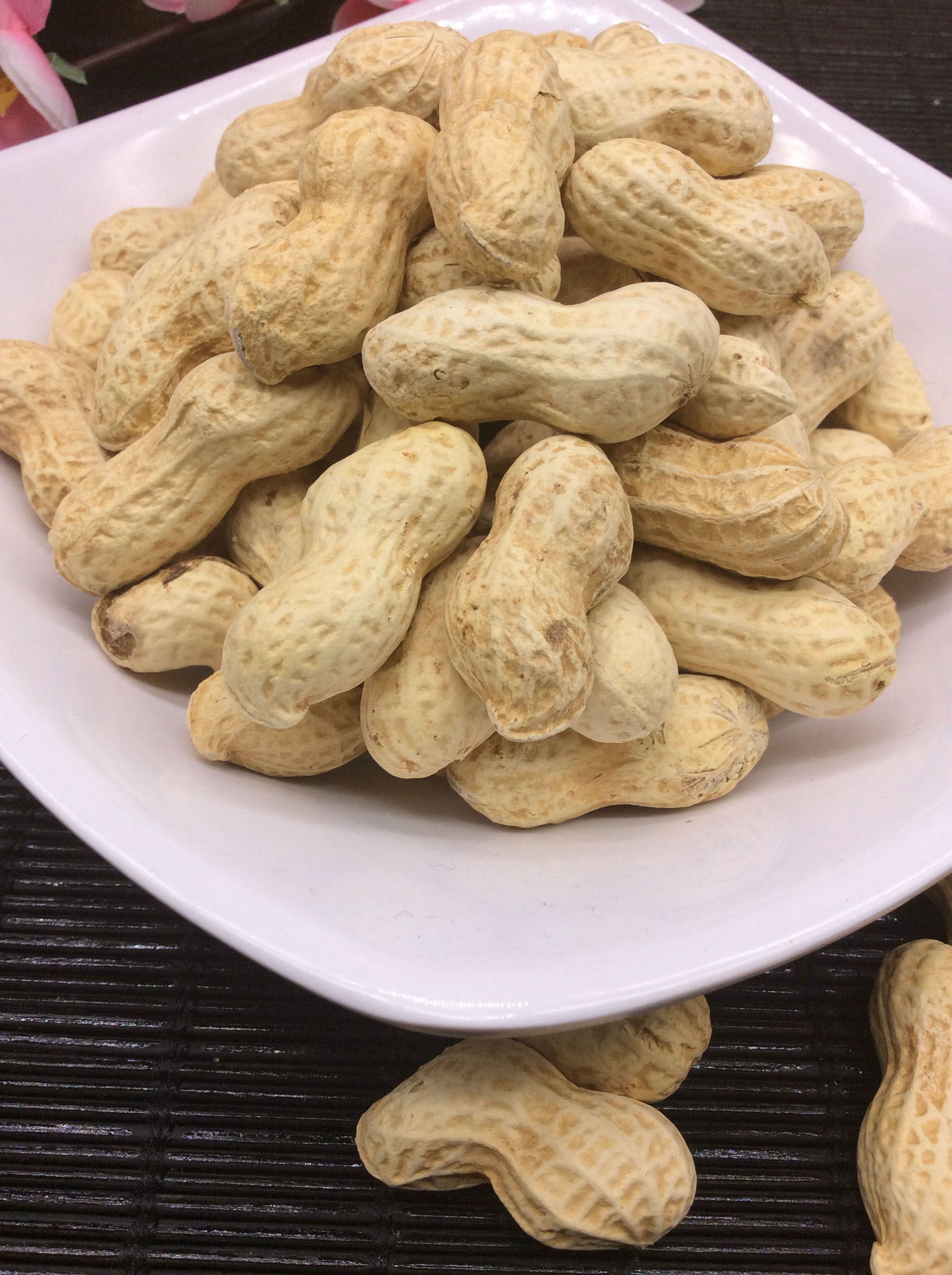 包邮散装广州冠华10斤带壳花生新货超香咸干天府白玉咸干酒吧小吃_7折