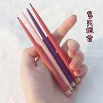 maxfine color eyeliner waterproof non-dizziness long-lasting lying silkworm outline dual-purpose red extremely fine eyeliner