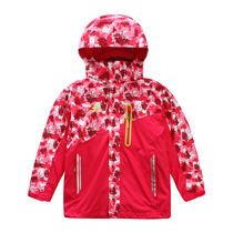 Special new childrens outdoor assault jacket detachable inner container three wear windproof waterproof breathable boy and boys coat