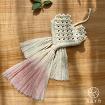 Haiji Hands As Loving Pendant Material Bag Into Pint Custom Rope Choreography Pendant Car Hanging Home Decoration Fun Manual Work