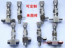 NPT1 4 stainless steel fine control valve ZG1 8 angle type micro control valve WL14H-320P internal thread regulating valve