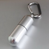 Boutique combined ashtray metal mini cigarette case multifunctional sealed storage bottle portable waterproof tobacco can