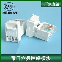 Type 128 Telephone Computer Network Category 6 with Pearl Panel and Floor Screw Wire Model with Terminal Module