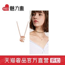 Crocus by gk-beck fashion princess crown pendant short womens collarbone necklace Tanabata gift