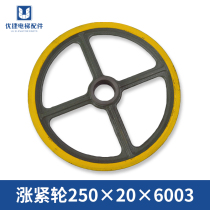 Elevator tensioner speed limiter tensioner wheel 250*20*6003 240 elevator accessories