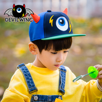 Devilwing Petty Devil Hat Boy Girl Child Baseball Cap Baby Spring Autumn Sun Hat Hip Hop Hat Tide