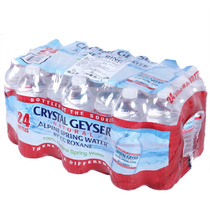 US imported Crystal Alpine drinking natural mineral water 500ml * 24 bottles of whole mineral water