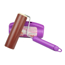 Sticky hair roller washable roller brush clothing suction hair hair removal Silicone sticky hair roller felt Pet hair large household