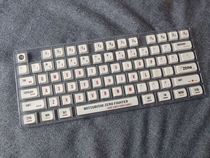 Mechanical Keyboard Aircraft Cover Keycap Large Set Ball Cap Flat Chest Type XDA Height Boxed New Spot Seconds 162 Key