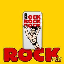 Vergas rock teenager 11Pro prank 8plus Apple x phone shell applies iphone xs max xr soft 7