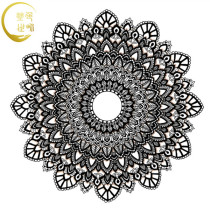 Mandala cloth surface painting hand painting coloring diy decorative painting decompression meditation (Coloring World)