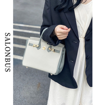 SALONBUS Platinum Bag 2022 custom head skin lychee coloured single shoulder slanted across the handcuff bag