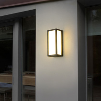 Balcony wall light outdoor modern simple light wall light outdoor courtyard stair aisle waterproof LED door headlight wall light