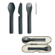 Humangear Gobites Trio Quattro Outdoor travel tableware Set Portable storage fork Spoon Chopsticks